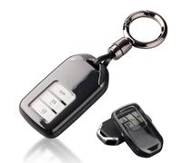 XMSCN Guscio per chiave auto in TPU, per Honda Cover Civic Accord Pilot Odyssey CRV HRV Insight Ridgeline, accessori con portachiavi cover Smart Key Protector 2-4 pulsanti