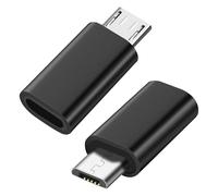 XMSJSIY Micro USB Data Blocker Adattatore Solo Carica Protegge da Juice Jacking Supporto Ricarica Sicura Micro USB Blocco Dati per Smartphone Tablet - Trasferimento Dati Defender - 2PCS