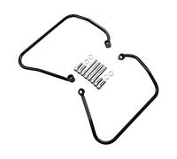 XMT-MOTOR Kit Staffe Supporti per Borse da Sella per Moto Compatibile con Harley Softail Slim Street Bob 2018-2021