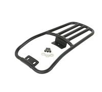 XMT-MOTOR Moto Portapacchi Posteriore Adatto per Harley Softail Deluxe 2006-2017 Fat Boy 2007-2017 Nero