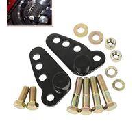 XMT-MOTOR Set di abbassamento posteriore regolabile da 1" 2" 3" per Harley Touring 2002-2016 (tranne CVO)