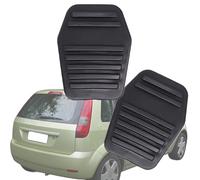 XNASU Pastiglie Pedale Freno Frizione per Ford Fiesta MK5 Classic Ikon 2002-2008, 1 Paio Auto Gomma Copripedali Pedali Copertura Coperture 6789917