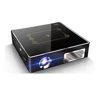 XNASU Proiettore portatile 4K Mini Proiettore Android con 2G+16G, Proiettore Home Cinema LED DLP, Compatibile con Airplay, MiraCast, WiFi Dual 2.4G/5G, Capacità della batteria integrata 8000MA