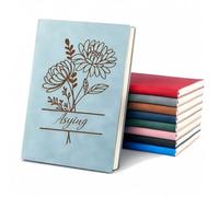 XNBTIM Quaderno Personalizzato, A5 Orizzontale Block Notes, Testo Stampato al UV, Le Iniziali Del Nome Possono Essere Personalizzate., Adatto Come Regalo