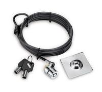 Hamlet Cavo di sicurezza XNBTLOCK20K con lucchetto e piastra 3M per tablet, monitor e MacBook