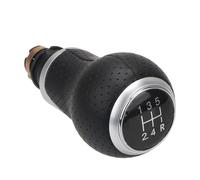 XNERUDX Gear Shifter Universale Compatibile Con A4 Per B6 B7 B8 A6 S4 8K A5 8T Q5 8R Per S-Line 12 Mm 5 Velocità 6 Pomello Del Cambio Auto Sostitutivo(Silver 5 gear R)