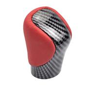 XNERUDX Gear Shifter Universale Compatibile Con Lexus Per ES 2016 2017 2018; Per GX-460 2020 2021 2022; Per GS300 GS200t IS250; Pomello Del Cambio Automatico(Carbon-Red No Hole)