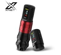 XNET Bestia Penna per macchinetta per tatuaggi wireless professionale Corsa regolabile Display OLED da 2,4-44,2 mm Batteria da 2400 mAh per tatuatori