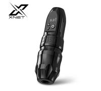 Xnet Titan 2024 Penna rotativa per macchinetta per tatuaggi wireless con impugnatura extra da 38 mm Display LCD digitale con motore coreless per il corpo dell'artista KIT 1-Black 42mm