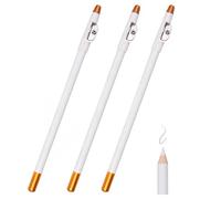 XNHIU 3 matite da barbiere con temperamatite incorporato per linea sottile, barba, baffi, sopracciglia o eyeliner