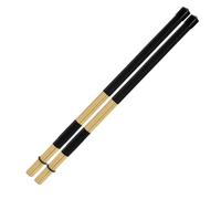 XNHIU Jazz - Bacchette per batteria, bacchette in bambù, per musica jazz e folk (nero)