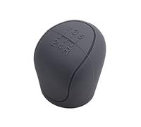 XNHIU Pomello del cambio per auto a 5 velocità, universale, elastico, in silicone, automatico, pomello del cambio (grigio)