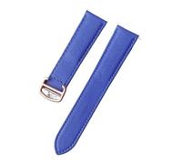 XNJIADVSY Cinturino in pelle di pecora compatibile con i modelli Must London Solo in da uomo e donna Cartier(Rose purple,19mm)