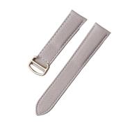 XNJIADVSY Cinturino in pelle di pecora compatibile con i modelli Must London Solo in da uomo e donna Cartier(Rose Red rose,17mm)