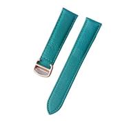 XNJIADVSY Cinturino in pelle di pecora compatibile con i modelli Must London Solo in da uomo e donna Cartier(Heaven blue,19mm)