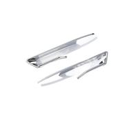XNJIADVSY Compatibile con 2 Pezzi compatibili con BMW Serie 2 F46 F45 Gran Active Tourer 2015-2017 ABS Cromato Lucido Argento Cornice di Copertura del Faro fendinebbia Anteriore
