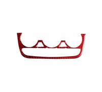 XNJIADVSY Compatibile con Adesivo in Fibra di Carbonio Decorativo Pannello di Controllo Aria condizionata Copertura di Ricambio Compatibile con Audi TT 8n 8J MK123 TTRS 2008-2014(E2)