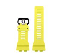 XNJIADVSY Compatibile con Casio GBA-800UC-2 GBA-800-7 GBD-800 Accessori for orologi Cinturino in resina Nero Bianco Foschia Blu Giallo Verde militare(Yellow)