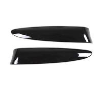 XNJIADVSY Compatibile con Fiat 500 2016-2024 ABS in Fibra di Carbonio for fendinebbia Anteriore for Auto, Striscia Decorativa Laterale, Accessori Esterni for Auto(Black)