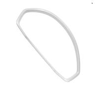 XNJIADVSY Compatibile con Honda Civic 11th 2022 2023 2024 2025 Accessori Copertura del Telaio del cruscotto Cruscotto Decorativo ABS Bianco Motivo a griglia