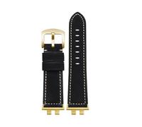 XNJIADVSY Compatibile con il cinturino morbido e confortevole da uomo G-SHOCK Casio GMW-B5000, piccolo, in argento, 22 mm(Black-Golden-K2)