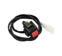 XNJIADVSY Compatibile con il pulsante universale dell'interruttore di avvio dell'accensione Kawasaki Yamaha Honda Suzuki Street Bike(Red)