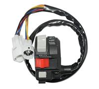 XNJIADVSY Interruttore di avvio luce Run Stop compatibile con Yamaha Raptor YFM 700R YFZ 450X manubrio sinistro motore controllo faro spento
