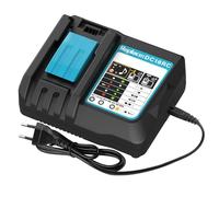 XNJTG DC18RC 18V Caricatore per Makita DC18RA DC18RD Compatibile con Makita 14,4V-18V batteria BL1830 BL1840 BL1850 BL1415 BL1430 BL1440