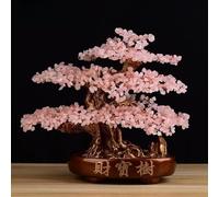 XNJTP Albero della Vita in Quarzo Giallo Naturale da 13 Pollici, Porta ricchezza, energia e Felicità e Viene utilizzato per la Decorazione Domestica, Ornamenti in Vaso in Vaso di Apertura