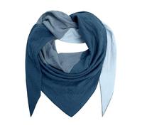 Xnova Sciarpa Donna Triangolo Caldo Cotone Morbido Leggero, Confortevole Coprispalle a Maglia Scialle Foulard Elegante Multifunzionale Wrap Autunno Invernale 120 * 200cm (Blu)