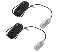Xnuiasqe 2X 12V Pesca Light Light 108Pz LED Pesca Subacquea Light Lures Fish Finder Lampada Attira Gamberi Krill