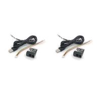 Xnuiasqe 2X GM865 1D 2D Barcode Scanner Lettore di Codici Un Barre USB Ttl Modulo Codice QR CMOS con per Supermercato Bus, Obiettivo Distante