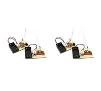 Xnuiasqe 2X Kit STEM, Impara Il Codice Morse, Costruisci Una Macchina Telegrafica, Esperimento di Circuiti Elettrici, Kit di Elettricità (Batteria)