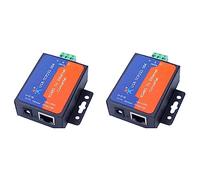 Xnuiasqe 2X Porta Seriale Modbus Convertitore da RS485 Un Ethernet Server -TCP232-304 Trasmissione Dati DHCP/Supportato