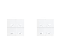Xnuiasqe 2X Tuya ZigBee Smart Scene Switch 4 Gang Smart Switch 12 Scene Switch il Controller A Pulsante Supporta L'Assistente Domestico