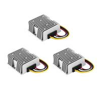 Xnuiasqe 3X DC 12 / 24V A DC 48V 6A 288W Regolatore Convertitore di Tensione Trasformatore Boost DC/DC Impermeabile