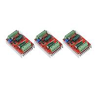 Xnuiasqe 3X DC 6-60V 400W BLDC Controller Motore Brushless DC Trifase PWM Scheda Driver di Controllo Motore Hall 12V 48V