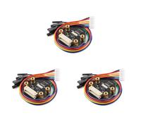 Xnuiasqe 3X Modulo Display LCD TFT A Colori IPS da 1,28 Pollici Schermo Rotondo LED RGB da 1,28 Pollici 240X240 GC9A01 Interfaccia SPI A 4 Fili