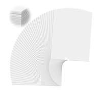 Xnuiasqe 50 Pacchetti di Schede di Schiuma da Board Sheet per Board di Schiuma per Scolastico Progetti Artistici per, Presentazione, Matrimonio, Progetti Scolastici