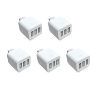 Xnuiasqe 5X Tuya Smart Zigbee 3 Adattatore USB per Switch Adattatore di Alimentazione Mini USB 5V Controllo Intelligente Della Vita Tramite Yandex