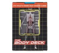 Xnuiasqe Body Deck 52 Carte da Gioco Strumento Didattico per L'Anatomia Umana, Adatto per Insegnanti, Studenti Esame Fisico