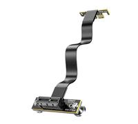 Xnuiasqe di Fissaggio Magnetico A Doppio Angolo 90° per PCIe 4.0 X1, 16 Gbps per Scheda WiFi PCIe, Adattatore M. 2 USB per Scheda PCIe 10 Cm