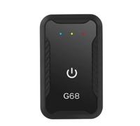 Xnuiasqe G68 Mini Tracker GPS 4G Dispositivo di Tracciamento Anti-Perdite Localizzatore in Tempo Reale App Mobile Gratuita Batteria Ricaricabile USB Tipo C per Bambini Anziani Beni Bicicletta