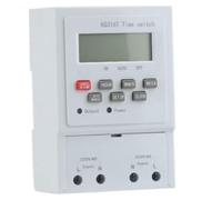 Xnuiasqe KG316T DIN Rail Switch Time Switch MicroComputer Control Interruttore di Controllo 220 V Visualizza Una Forte capacità Anti-Interferenza