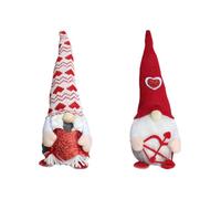 Xnuiasqe Kit di Peluche GNOME di San, Kit di Decorazioni per San 2PCS Mr And Mrs Swedish Tomte GNOME Regali di San