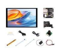 Xnuiasqe Scheda di Sviluppo ESP32-P4-NANO + Kit Completo Display da 10,1 Pollici Dual-Core RISC-V WiFi6 Bluetooth5/BLE Porta Ethernet RJ45 100M