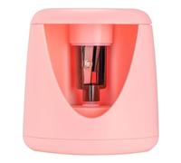 Xnuiasqe Temperamatite Elettrico Rotante Caricabatterie USB Temperamatite A Batteria al Litio per Ufficio Forniture Scolastiche Rosa