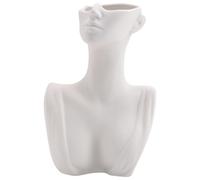 Xnuiasqe Testa Umana Viso Vasi di Fiori Ritratto Vaso Nordic Vaso di Fiori Ornamento Ceramica Statua Casa
