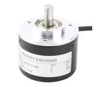 Xnukaw Encoder Incrementale Rotante da 50 Mm, Resistente e Compatto | Ingranaggio in metallo, custodia in acciaio inossidabile, design leggero, prestazioni affidabili, per indagini sul drenaggio