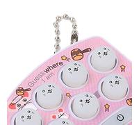 Xnukaw Mini Gioco di Memoria per Criceti con Portachiavi | Gioco Portatile Portatile, Struttura in Plastica, Batteria a Bottone Incorporata, per L'allenamento Cerebrale dei Bambini
